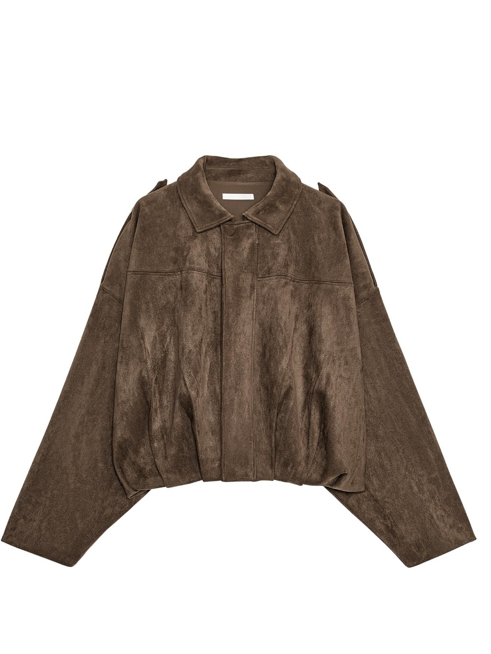 Faux suede jacket